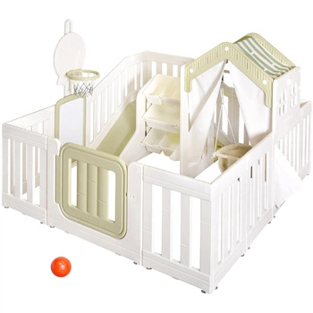 Детский игровой комплекс Mealux Tiana White/Green (KD-C013 White/Green)