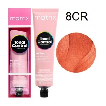 Краска Matrix Tonal Control Pre-Bonded Gel Toner- 8CR Светлый медно-красный блондин-90мл.