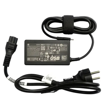 Блок питания к ноутбуку HP 65W 20V/3.25A, 15V/4.33A, 12V/5A, 9V/3A, 5V/3A, USB type-C (1P3K6AA / A40401)