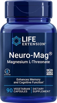 Магній L-треонат Life Extension (Neuro-Mag) 90 капсул