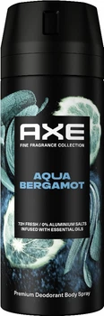 Аэрозольный дезодорант Axe Fine Fragrance Aqua Bergamot 150 мл (8720181808715)