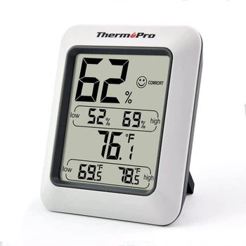 Домашня метеостанція ThermoPro TP-50 Термометр-гігрометр цифровий