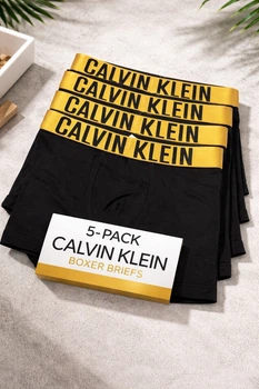 Чоловічі труси боксери Calvin Klein Gold набір 5 шт. L