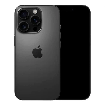 Муляж iPhone 16 Pro Black Titanium для демонстрации витрин обучения и презентаций