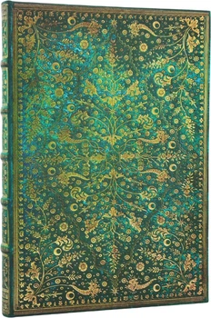 Записная книжка Paperblanks Изумрудный цветок А4 240 страниц в линейку (9780349713113)
