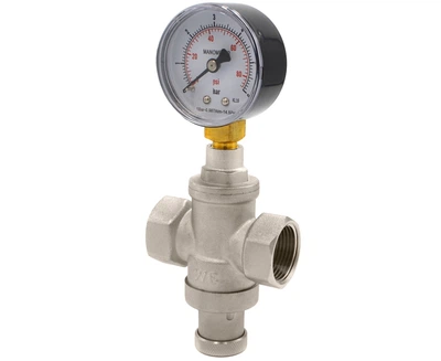 Редуктор тиску води Thermo Alliance Standart 3/4" (1-6 бар), з маномером, поршневий, SF241W20