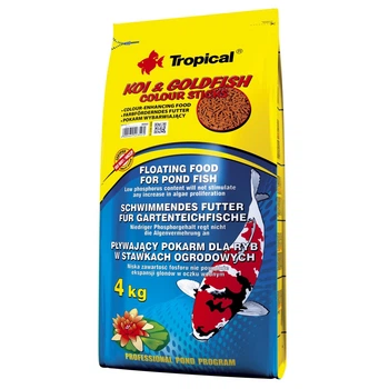 Корм для прудовых рыб Tropical Koi Goldfish Colour Sticks палочки 4 кг (MLZ7432)