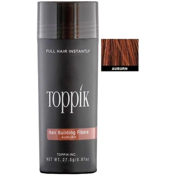Загущувач кератиновий для волосся Toppik 27.5гр. (Auburn) Рудий