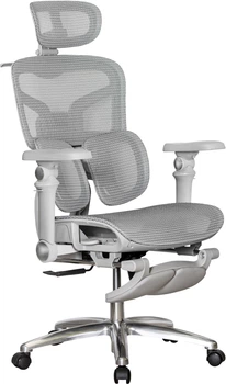 Офісне крісло Mealux S2 Air Plus Grey (HF-S2 M/G)