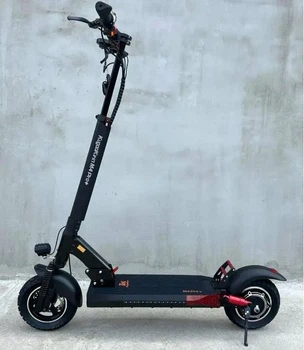 Электросамокат Kugoo Kirin M4 Pro Plus 1000W 18Ah (Модель 2025) — Черный | До 45 км/ч, запас хода 50 км, 3 фары, складной внедорожный