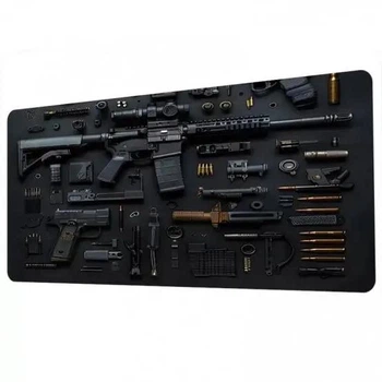 Килимок для миші. 80х30 см. Ігрова поверхня. Килимок для геймерів ammo