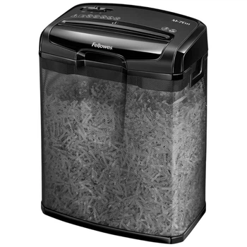 Уничтожитель документов Fellowes M-7Cm, Черный - 616206