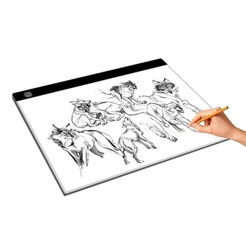 Світловий планшет А4 для малювання та копіювання Light Board з 3 режимами підсвічування і USB кабелем p