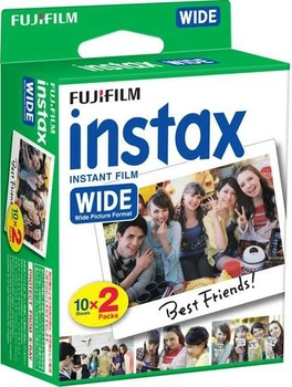 Papier fotograficzny Fujifilm Paper instax WIDE 2x10 (8.6x10.8 cm) / 16899922 (FUFPWIDE2)