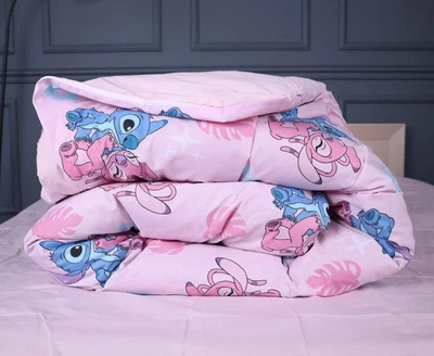 Пододеяльник Бязь Stitch Pink Dreams 155*215 см Розовый