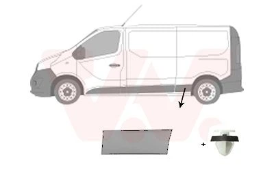 Боковой молдинг Van Wezel (4396407)