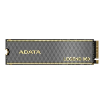 Накопитель SSD M.2 ADATA LEGEND 860 500GB PCIe Gen4x4 2280 3D NAND Black/Gold (SLEG-860-500GCS)