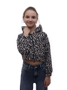Толстовка для девочки 134 Молочный FASHION (700164-134)