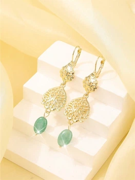 Сережки Shein sc25101801005589819 one size золотисті (100007535)