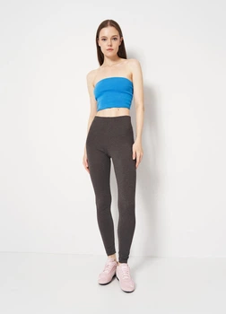 Легінси з бавовни H&M 769814p14 XS сірі (100009248)