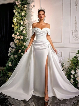 Весільна сукня Shein sz2411112978699959 L біла (100007526)