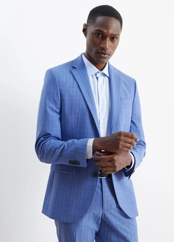Пиджак slim fit C&A 2211478c21 46 голубой (100008749)