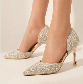 Туфли женские Fashion 38 24 см золотистые 332