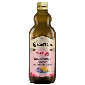 Суміш олій 4 в 1 Costa d'Oro Vitapiu, Італія, 1 л