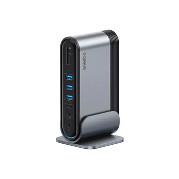 USB-хаб док-станция Baseus UnionJoy 17-Port Triple-Display Docking Station Space Grey (B00532304811-00)