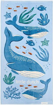 Рушник дитячий Little Dutch Ocean World Blue 60x120 см (8721321872337)