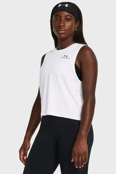 Жіноча біла майка Vanish Energy Crop Tank Under Armour XS 1383654-100