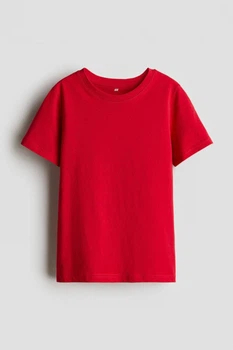 Футболка H&M базова для хлопчика 10-12 зріст 146-152 червона
