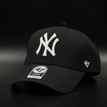 Черная кепка 47 Brand New York Yankees MVP B-MVPSP17WBP-BK