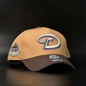 Бежевая кепка 47 brand Arizona Diamondbacks Sure Shot BCPTN-MDTTC29GWP-QL08