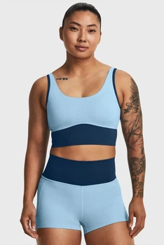 Жіночий блакитний топ Meridian Fitted Crop Tank Under Armour XS 1379153-490