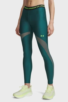 Жіночі зелені тайтси HeatGear Mesh Legging Under Armour SM 6010009-338