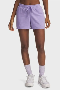 Жіночі бузкові шорти UA Rival Terry Short Under Armour M 1389657-538