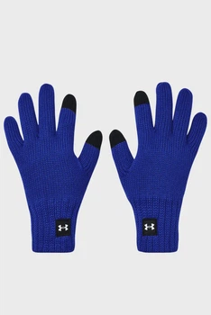 Чоловічі сині рукавички UA Halftime Wool Glove Under Armour S/M 1378755-400