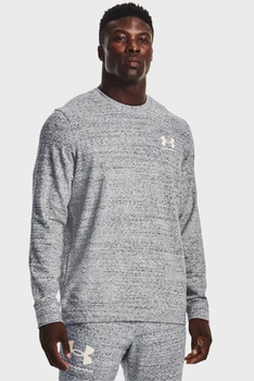 Чоловічий сірий світшот UA Rival Terry LC Crew Under Armour SM 1370404-112