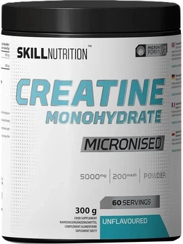Креатин Skill Nutrition Мікронізований моногідрат без смаку в порошку 300 г (5904139925058)