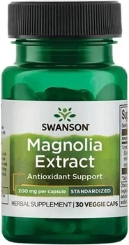 Екстракт магнолії Swanson 200 мг 30 капсул (87614142258)