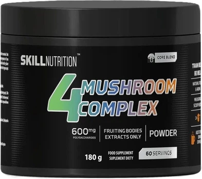 Комплекс грибів Skill Nutrition у порошку 600 мг 180 г (5904139925867)