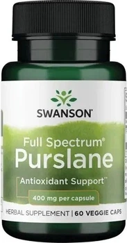 Портулака Swanson 400 мг 60 капсул (87614116129)