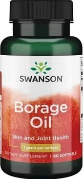 Олія з бобового огірка Swanson 1000 мг 60 капсул (87614170114)