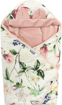Otulacz do fotelika samochodowego Sensillo Velvet XL Magnolia 115x115 cm (5908310394572)