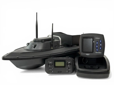 Короповий кораблик New Flytec D12 Pro 12V GPS автопілот з ехолотом Lucky FF918-C