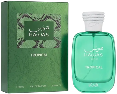 Woda perfumowana dla mężczyzn Rasasi Hawas Tropical 100 ml (614514464441)