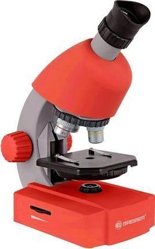 Мікроскоп оптичний Bresser Junior 40x-640x Red (8851300E8G000)