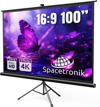 Проекційний екран Spacetronik Pssoft 100 (51453)