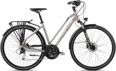 Велосипед міський Romet Gazela 8 28 2024 Graphite